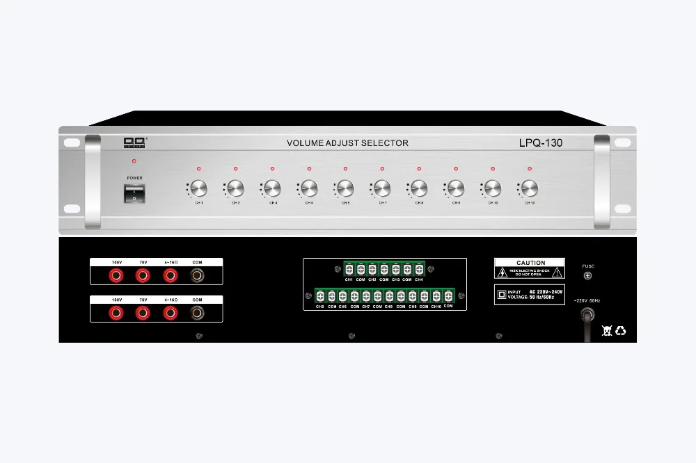 Pa Pro Equipment 10 Zones Volume Controller Selector With Relay Buy