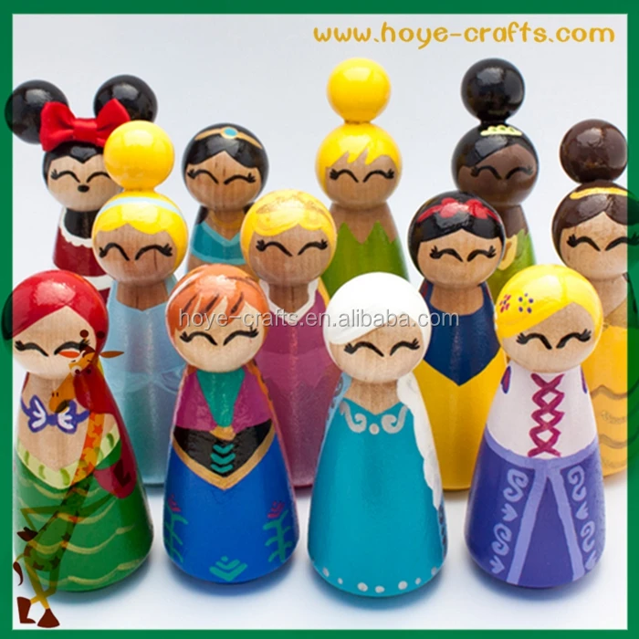 princess peg dolls