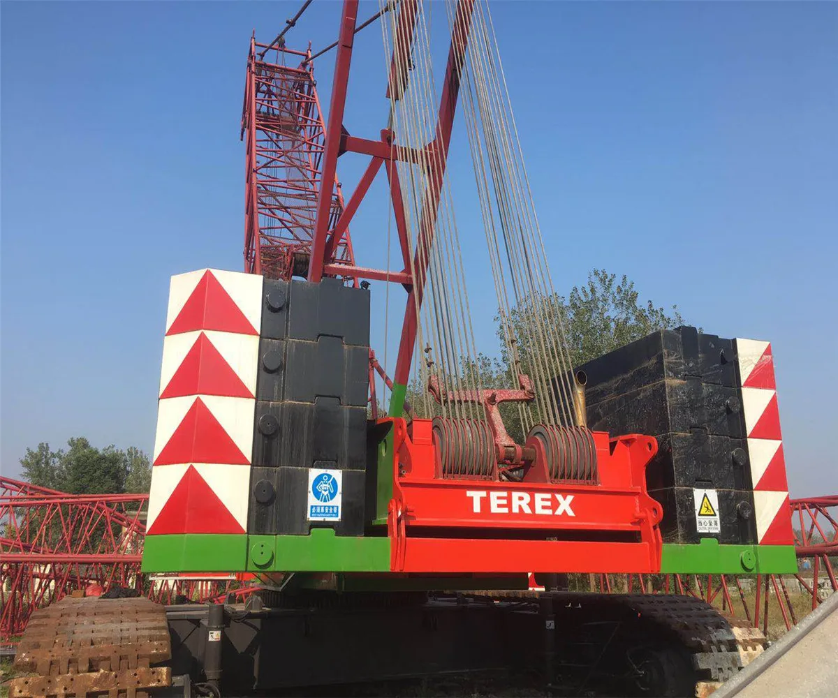 demag-terex 450t crawler crane used condition cc