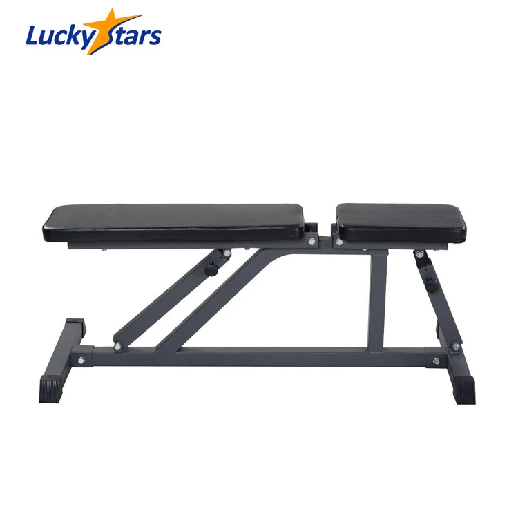 Luckysport Adjustable Folding Sit Up Ab Incline Workout Flat