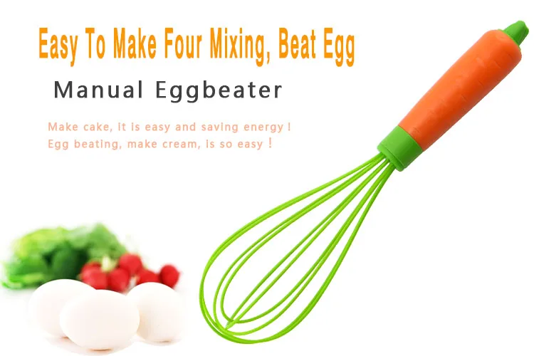 Egg Tool Carrot Shape Egg Whisk