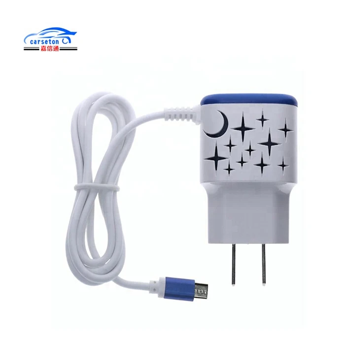 

Factory 5V 2A EU US AU Plug Dual / 2 USB Ports Wall Charger Type C Android Apple Power Adapter with Cable, White and green