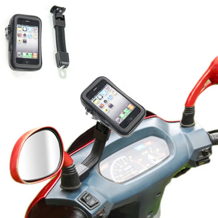 motorcycle waterproof phone holder