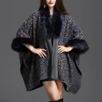 

Winter Oversize Women Coats Printed Knitwear Cardigan Coats For Women