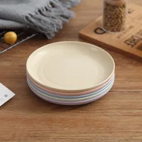 

hot product natural fiber bamboo plate durable restaurant plate for home ,kitchen and restaurant