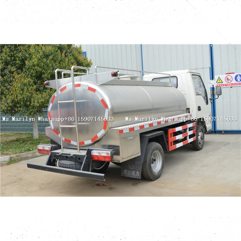 

4*2 water delivery truck,304 stainless steel water tank