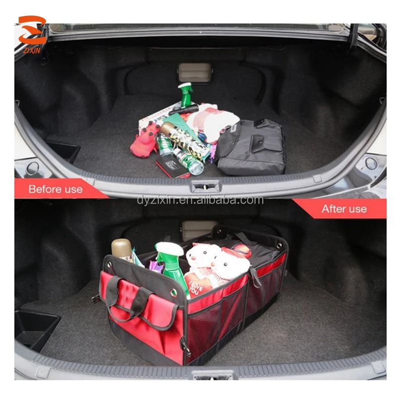 
Collapsible Portable Multi Compartments Waterproof Car Trunk Organizer 