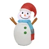 Inflatable LED Light Cartoon Model Christmas Snow Man for Party Decoration