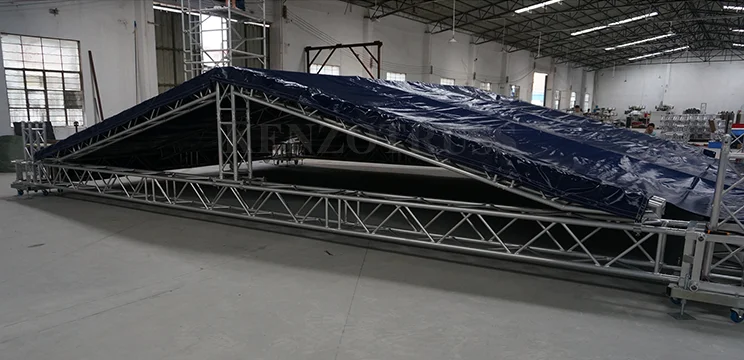Customized Aluminum Portable Stage Truss Light Truss System