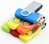 USB2.0/3.0 swivel U disk 4gb 8gb 16gb 32gb rotating USB flash drive disk red black yellow white blue golden