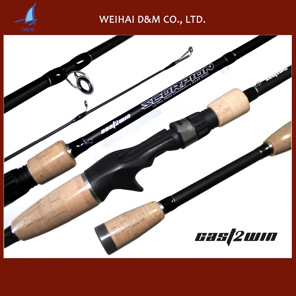 

Cheap fishing rod carbon fiber casting rod for fishing, Black