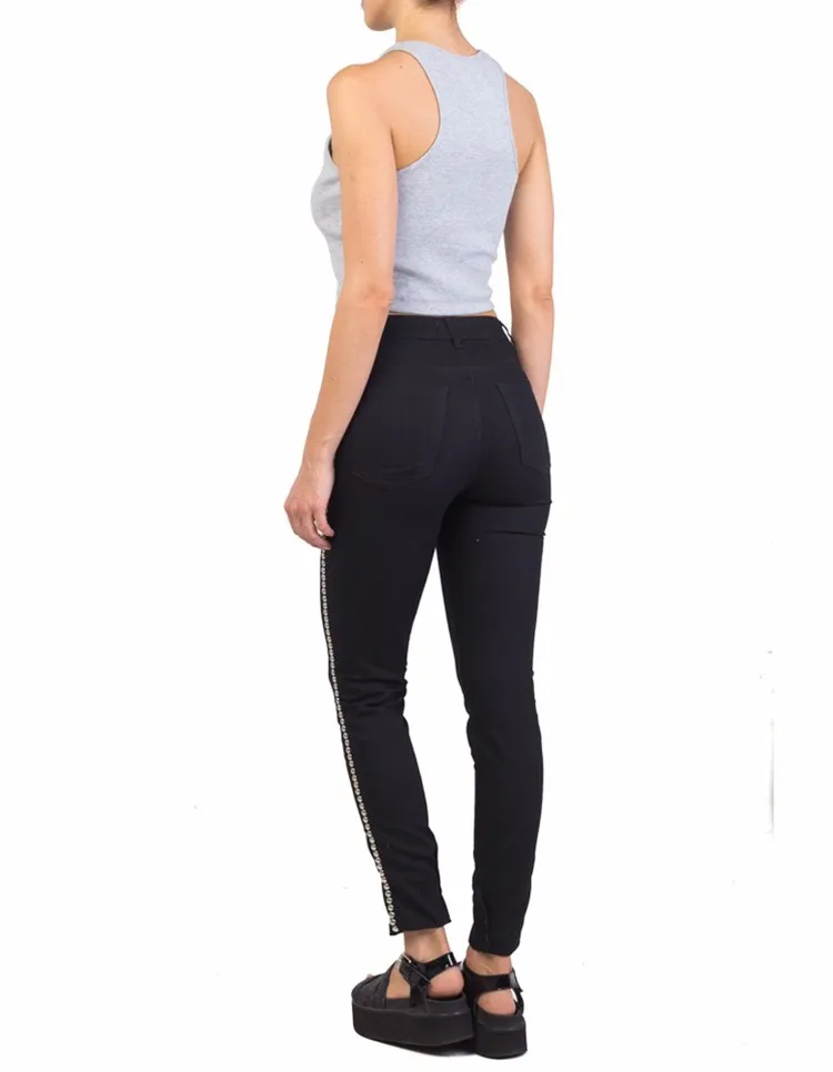 jeggings with side stripe