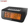Electronic hot selling product digital desk table alarm clock with radio function