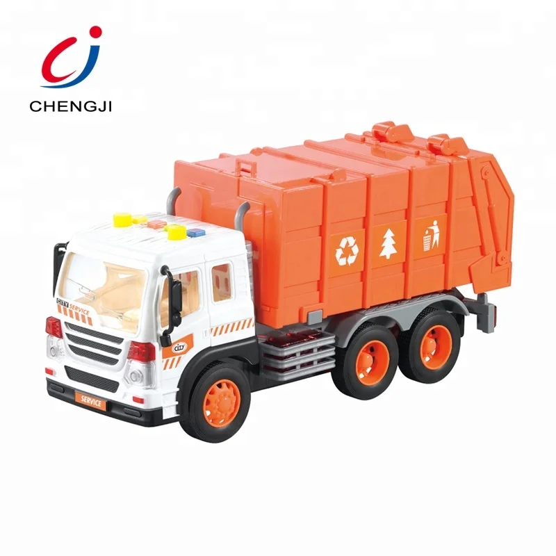 battery operated garbage truck toy