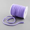 Lilac Jewellery Making Soft Habotai Silk Stringing Materials, Habotai Foulard Cords, Wholesale