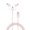 New Arrival Unique 1M 3 In 1 Type-C Cord Cable For Mobile Phone Accessory