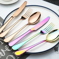

Amazon Top Seller 2019 Eco Gold Cutlery Sets Stainless Steel Internation Knife Fork Spoon Sets Flatware Sets OEM