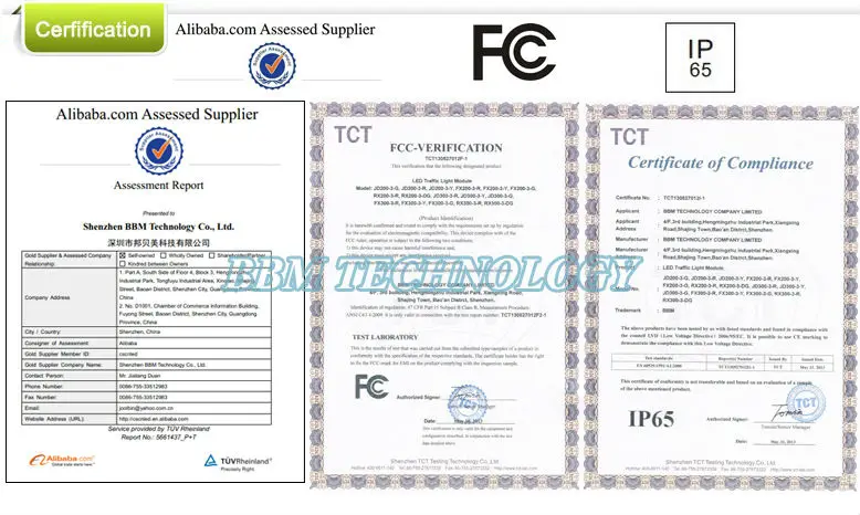 certicification new2 ip65 fcc