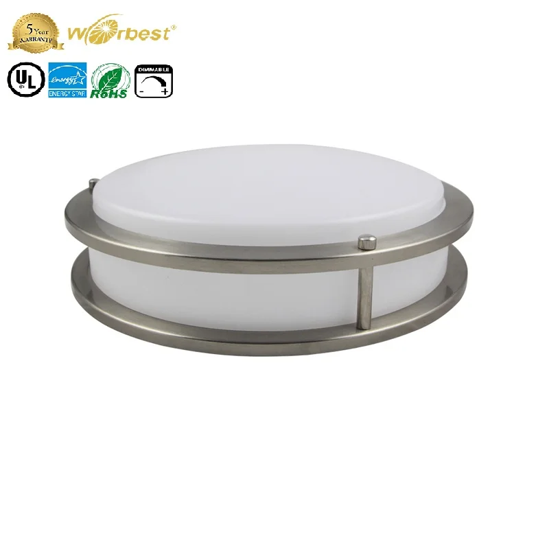 American and Canada popular Double ring led ceiling light USA warehouses dimmable LED Flush Mount Ceiling Lights