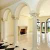 European classical design famous stone marble Ionic Order column for building house hotel ornament