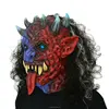 High Quality Latex Halloween Design of Party Face Scary& Horror Skull Mask with Free Sample