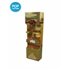 China Supplier Advertising Cardboard POP Floor Chocolate Display Stand