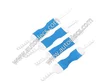 4Pcs Comb Lock Pick Kind Double Sided Padl ock Picks Door Lock Opener Locksmith Tools Blue