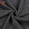 100% polyester knitted dark gray non stretch fleece fabric for winter sweater