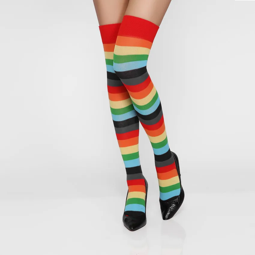 Sexy Leg Stocking Direct Factory Fashion Girl Striped Hot Sale Paypal ...