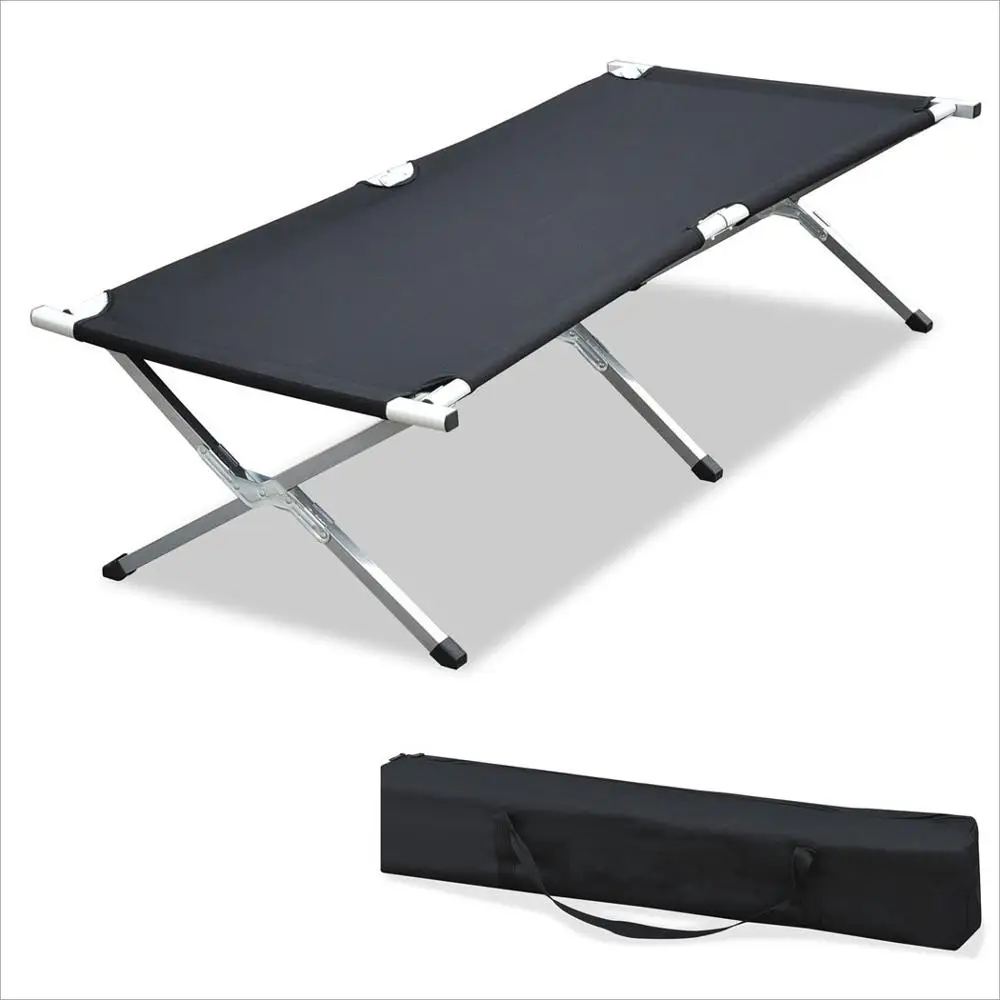 

Camping Sun Metal Outdoor Military Single Stretcher Steel Frame Camouflage Wholesale Light Army Foldable Folding Bed, As your demand