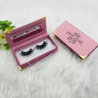 

Charming Eyelashes Mink lash 24MM Manufacturer with Private Label Packaging Wholesale Pink Velvet Case Rose Gold Tweezers