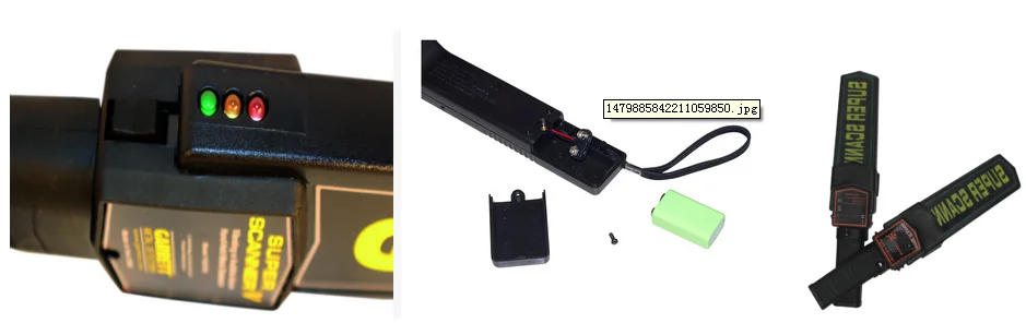 hand held metal detector md 300