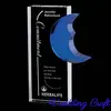 Rectangle Commitment Awards Crystal Blue Moon Plaque Trophy