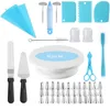 Cake Decorating Supplies Kit 52 pcs set baking supplies set including cake stand icing piping bag tips