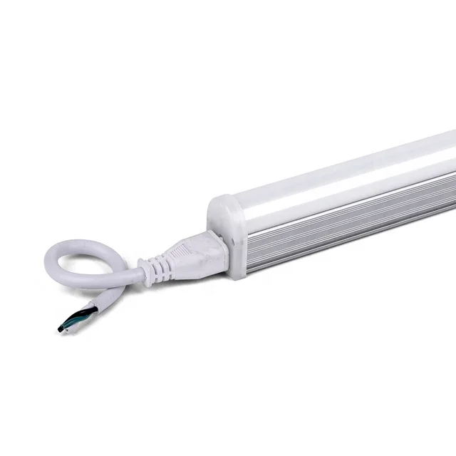 ETL SAA  linkable linear lamp batten fitting t5 integrated single fixture 2ft led tube