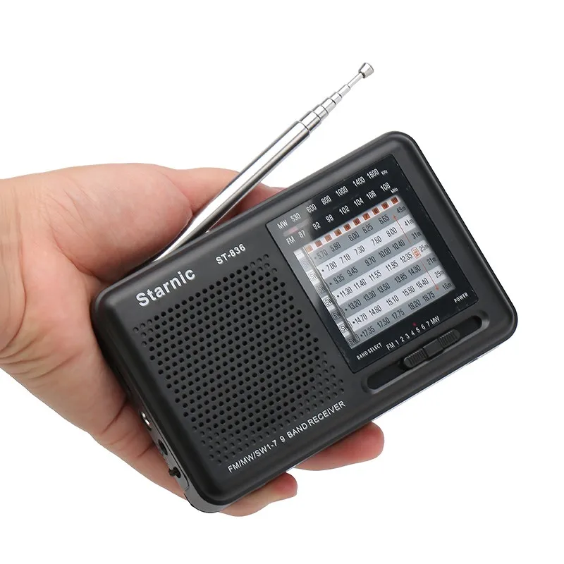 
Factory Supply Customized CE& ROHS Certified Good Quality Portable Pocket Shortwave Am Fm Mw Sw 9 band radio 