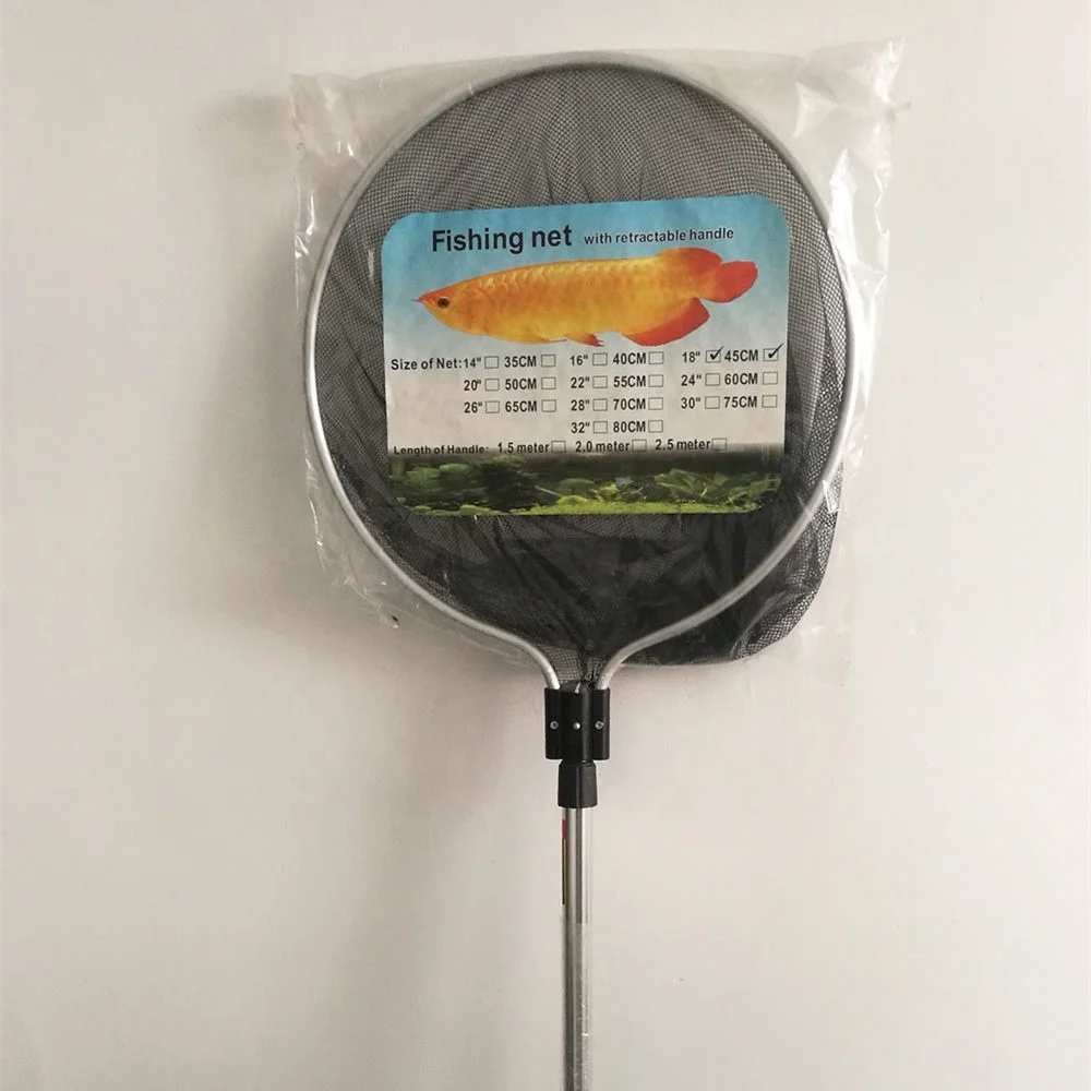 Fish Pond Supplies Medium Size Telescoping Koi Pond Fish Catching Net