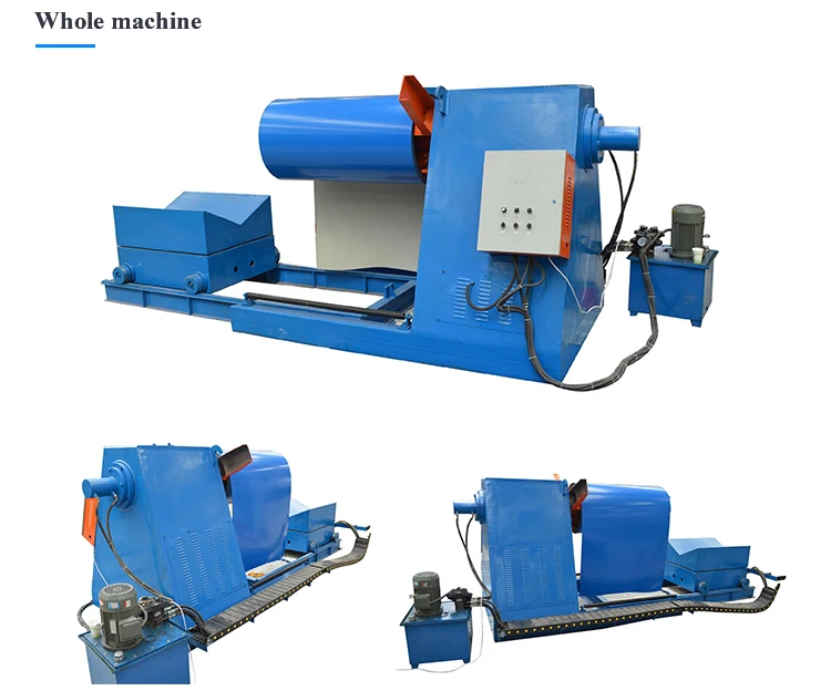 Automatic 5 tons hydraulic sheet decoiler and uncoiler machine