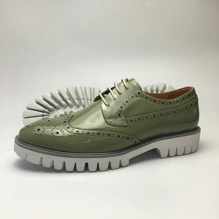 olive green formal shoes