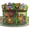 12 seats small forest animal merry go round carousel rides for kids park