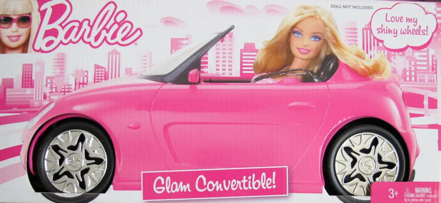 barbie convertible car 90s