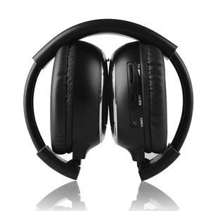 Wireless Stereo Headphones Bluetooth IR Connectivity