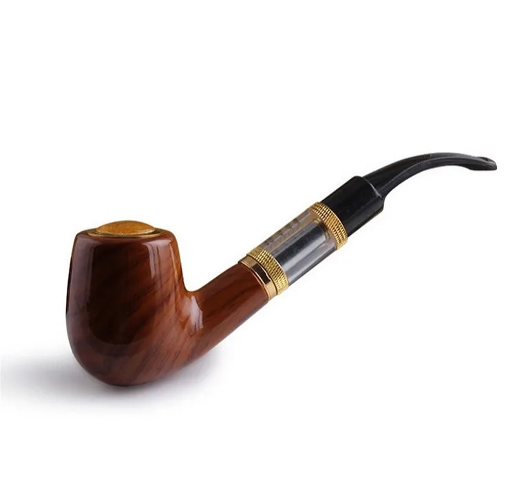 

Hand-Crafted ePipes with factory price big vapor Classical 618 epipe, Wooden color