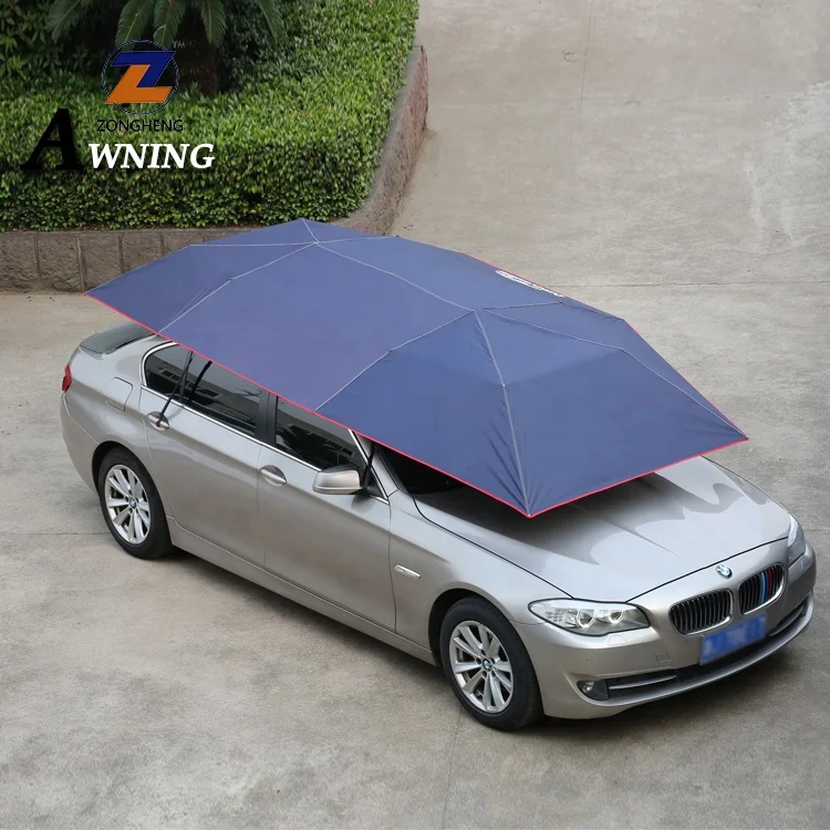 
2019 hot new products waterproof car shade umbrella un storage with great price 