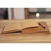 2018 Trending Durable Stitching Lay Flat Recycle Brown A5 Kraft Notebook