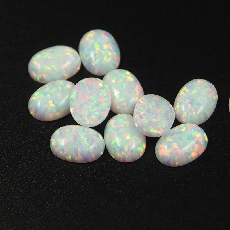 Oval Lab Created Opal Factory Price Fire Opal - Buy Price Fire Opal ...