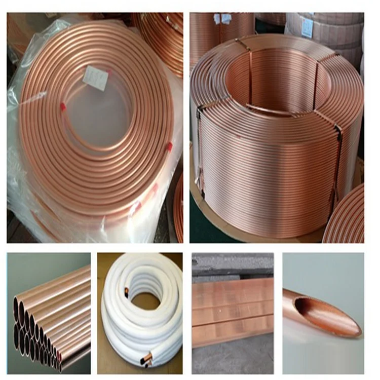 Air Conditioner Copper Coil Pipe/air Conditioner Copper Pipe/ Copper Tube C1100 C1200 T1 T2