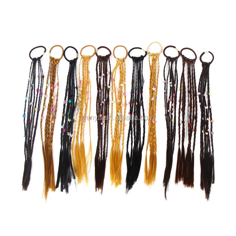 Kids Braided Hair Extensions Kidsfake Hair Hair Ornaments