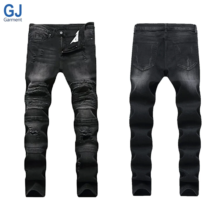 

The Latest Nova Fashion Top Design Custom Blue Skinny Slim Fit Denim Homme Uomo Black Pent Mens Jeans Pants Trousers For Men, Customized color