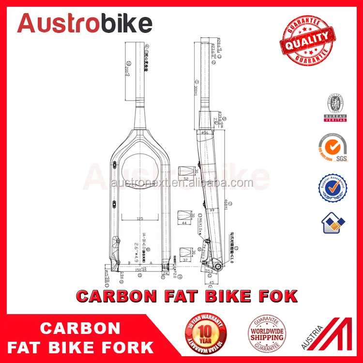 Fat Bike Suspension Fork Hydraulic With Remote Buy Fatbike Suspension